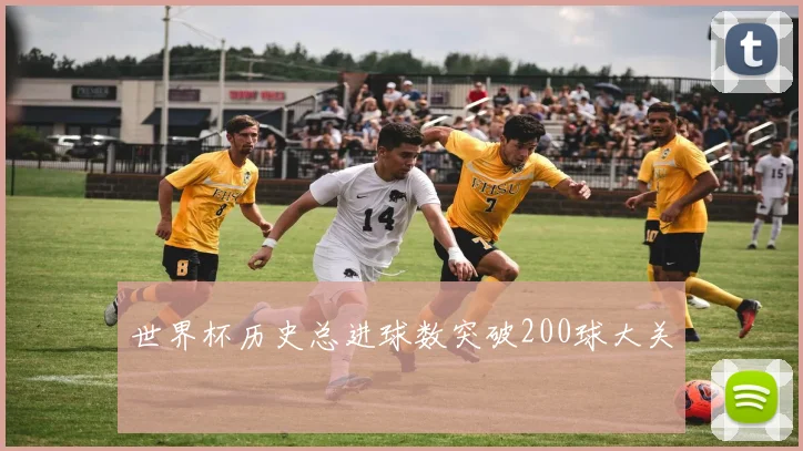世界杯历史总进球数突破200球大关