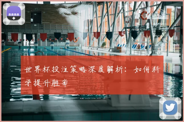 世界杯投注策略深度解析:如何科学提升胜率