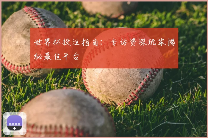 世界杯投注指南:专访资深玩家揭秘最佳平台